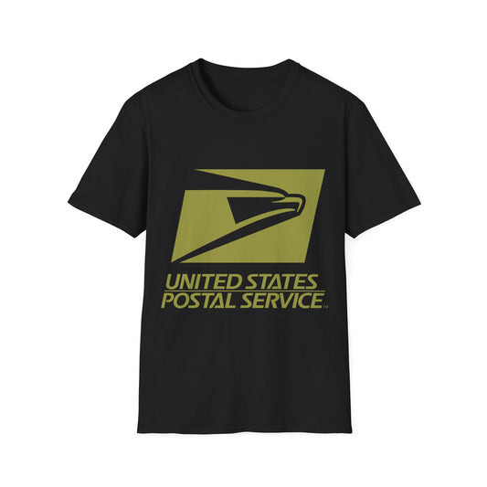 Postal Worker USPS Military Green Unisex Softstyle T-Shirt