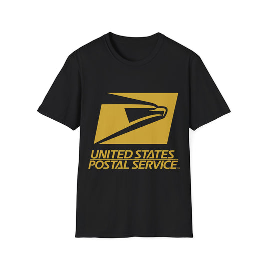 Postal Worker USPS Gold Unisex Softstyle T-Shirt