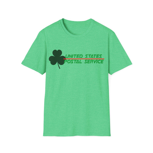 Postal Worker USPS Clover Unisex Softstyle T-Shirt