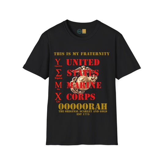 (Military Collection) Marine Corps Humor and funny collection 'My Frat' Unisex Softstyle T-Shirt