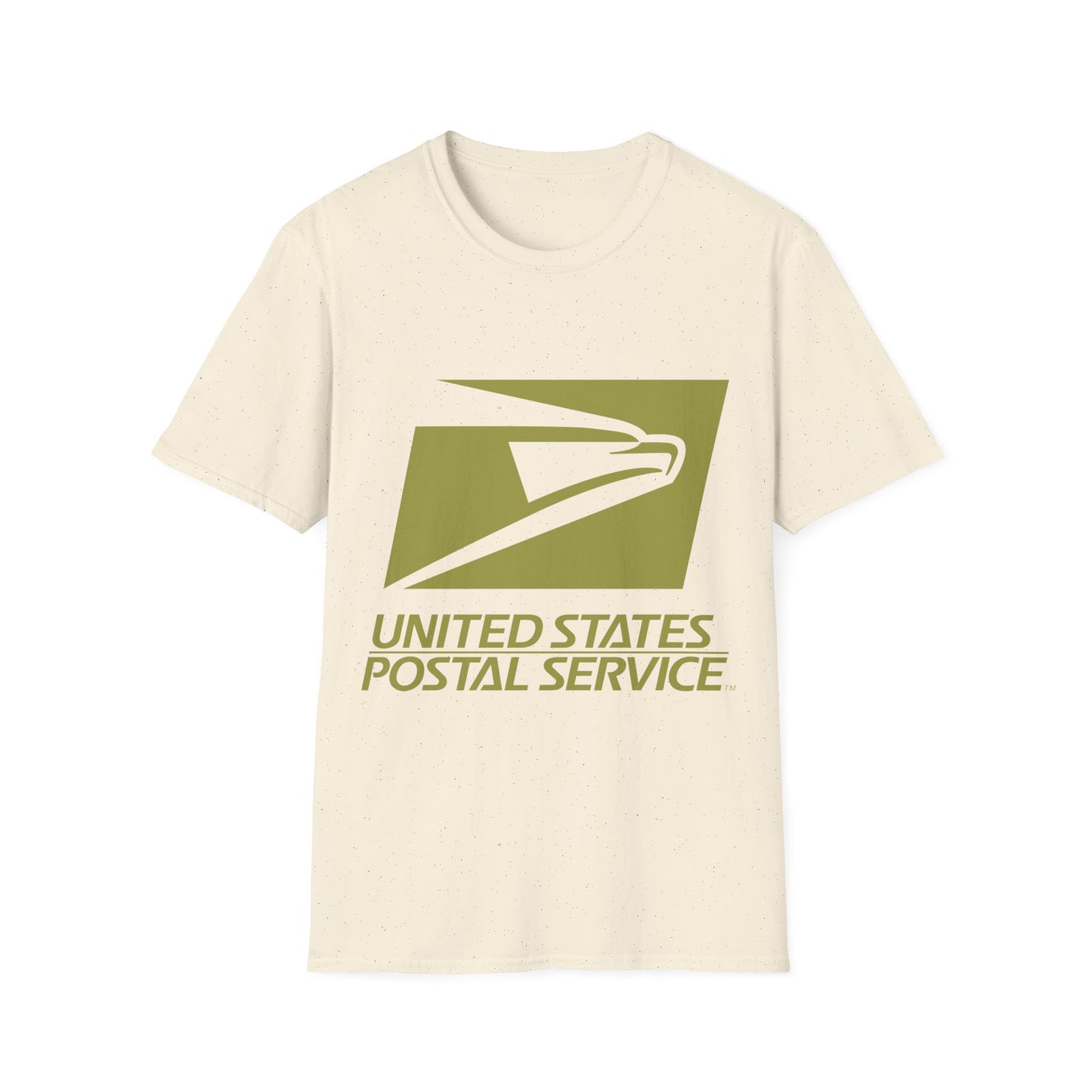 Postal Worker USPS Military Green  Unisex Softstyle T-Shirt