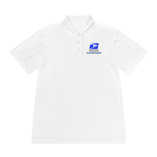 Postal Worker Sport Polo Shirt Supervisor V2