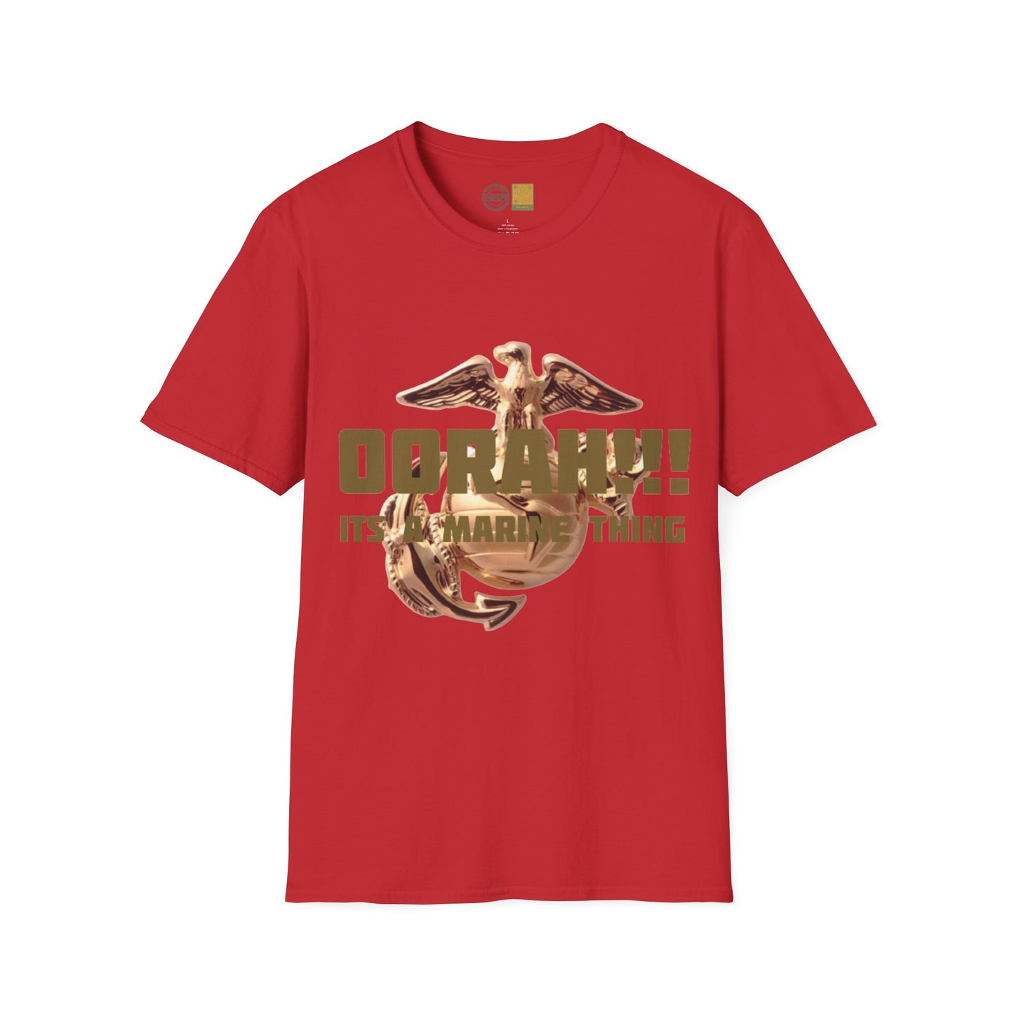 (Military Collection) Marine Corps Humor and funny collection 'Marine Thing' Unisex Softstyle T-Shirt