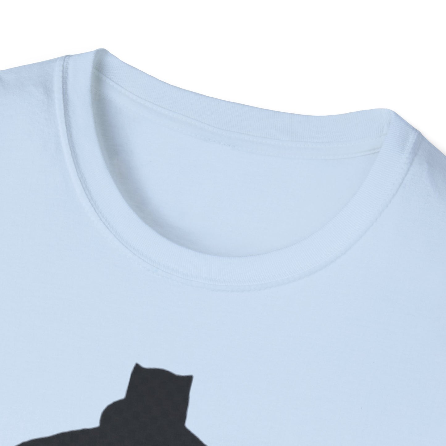 Postal Worker USPS Super Hero collection featuring Postal Panther Unisex Softstyle T-Shirt