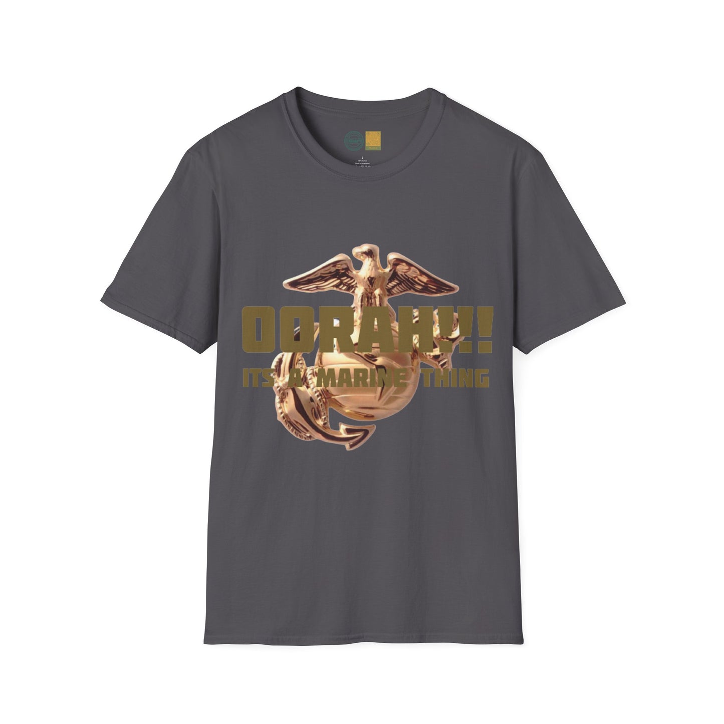 (Military Collection) Marine Corps Humor and funny collection 'Marine Thing' Unisex Softstyle T-Shirt