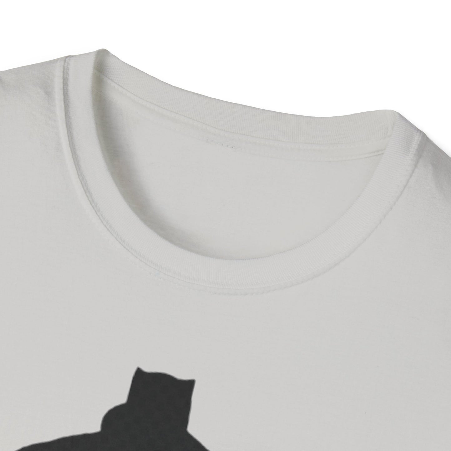 Postal Worker USPS Super Hero collection featuring Postal Panther Unisex Softstyle T-Shirt