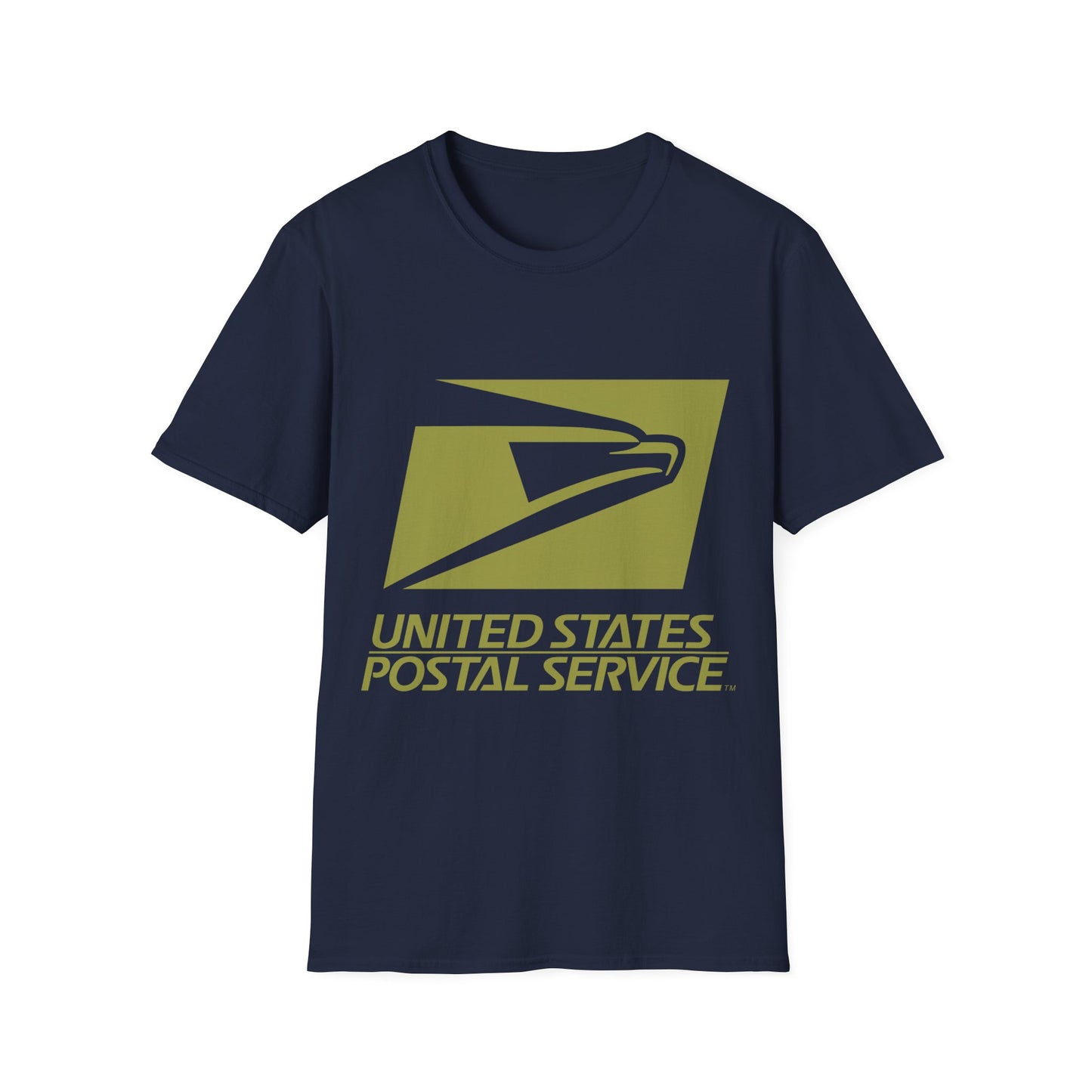 Postal Worker USPS Military Green  Unisex Softstyle T-Shirt
