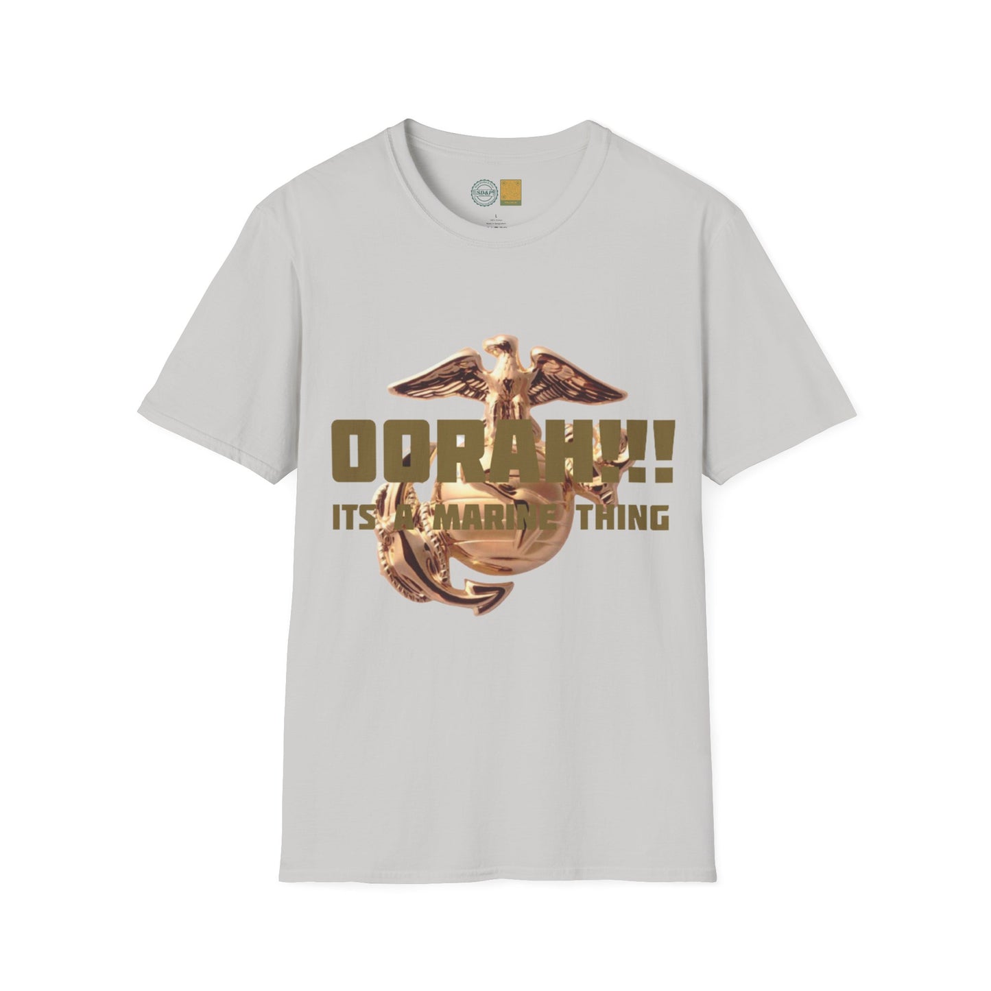 (Military Collection) Marine Corps Humor and funny collection 'Marine Thing' Unisex Softstyle T-Shirt