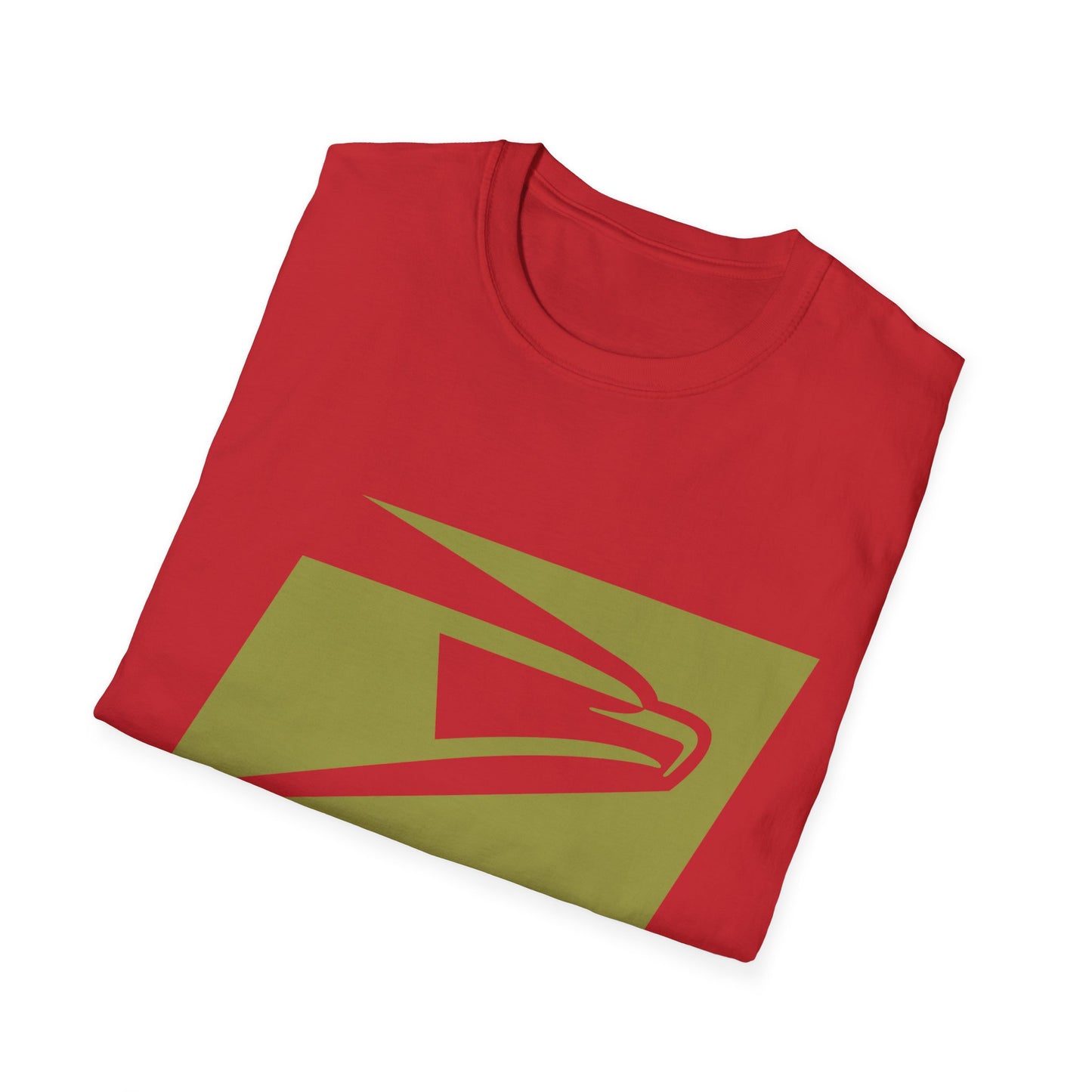 Postal Worker USPS Military Green  Unisex Softstyle T-Shirt