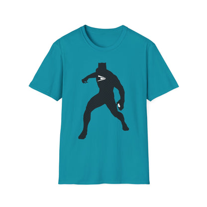 Postal Worker USPS Super Hero collection featuring Postal Panther Unisex Softstyle T-Shirt