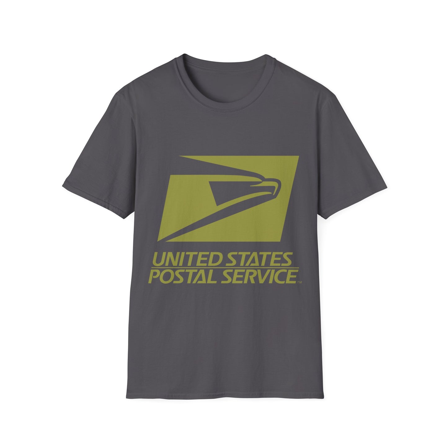 Postal Worker USPS Military Green  Unisex Softstyle T-Shirt