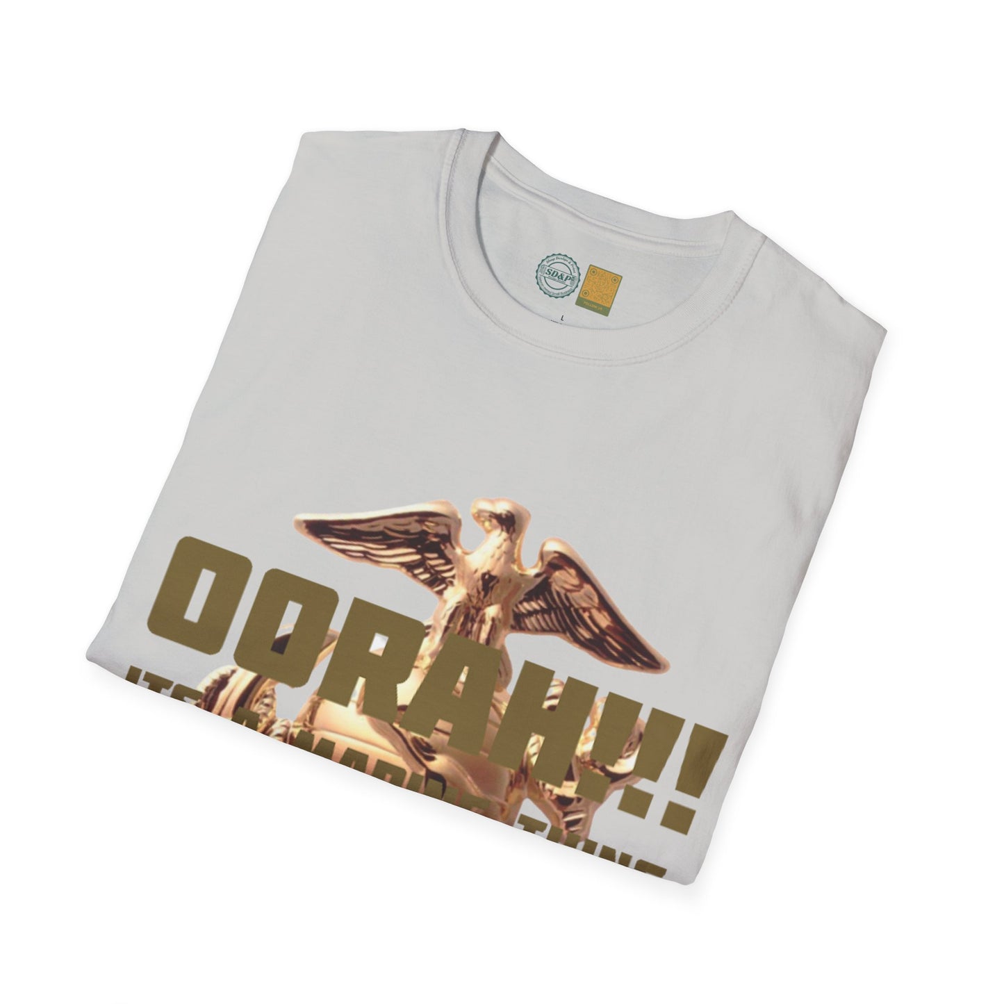 (Military Collection) Marine Corps Humor and funny collection 'Marine Thing' Unisex Softstyle T-Shirt