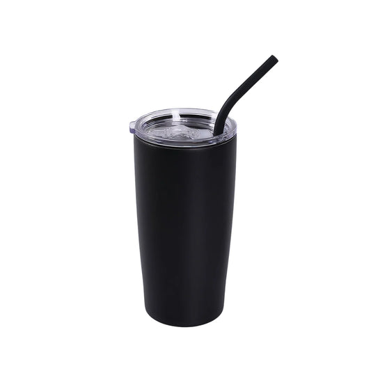 (Laser Engraved) 20oz Classic Tumbler With Handle, Lid, & Straw