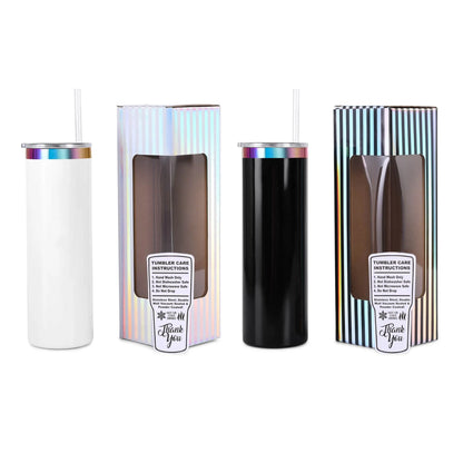 Laser Engraved Personalized 20oz (PLATED) Tumbler With Handle, Lid, & Straw