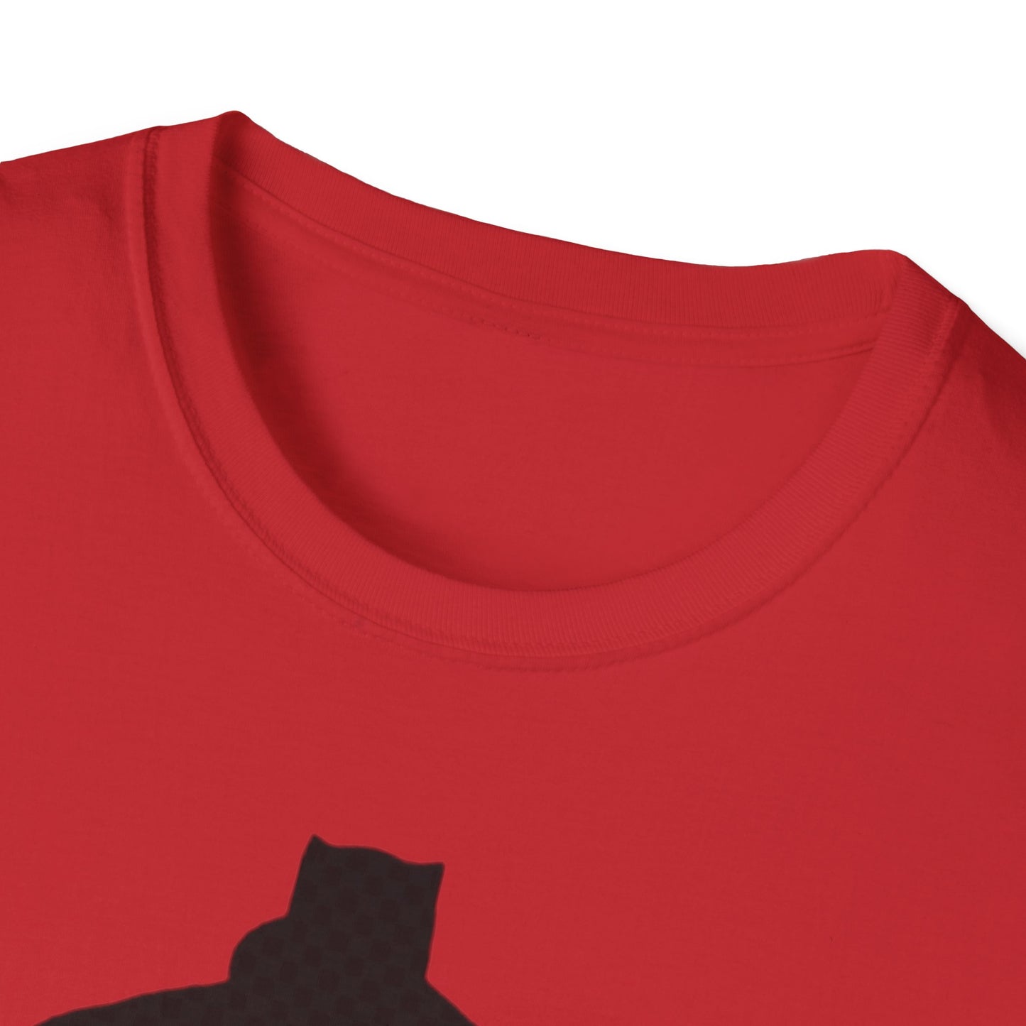 Postal Worker USPS Super Hero collection featuring Postal Panther Unisex Softstyle T-Shirt