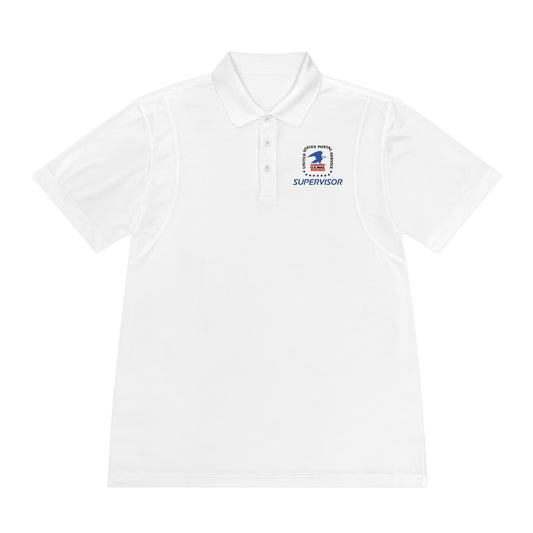 Postal Worker Sport Polo Shirt Supervisor V3