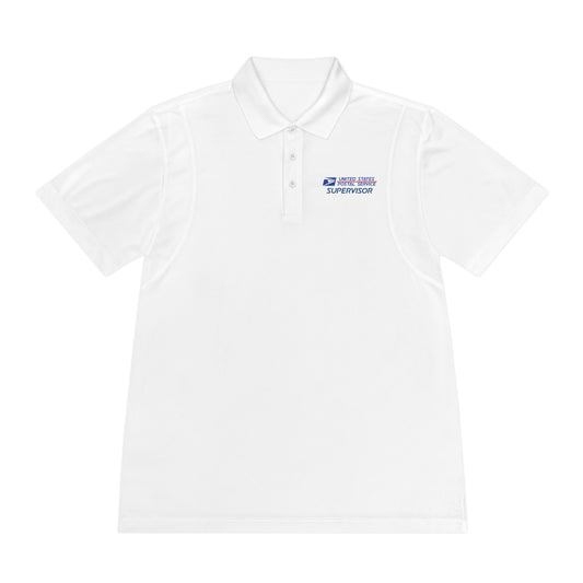 Postal Worker Sport Polo Shirt Supervisor