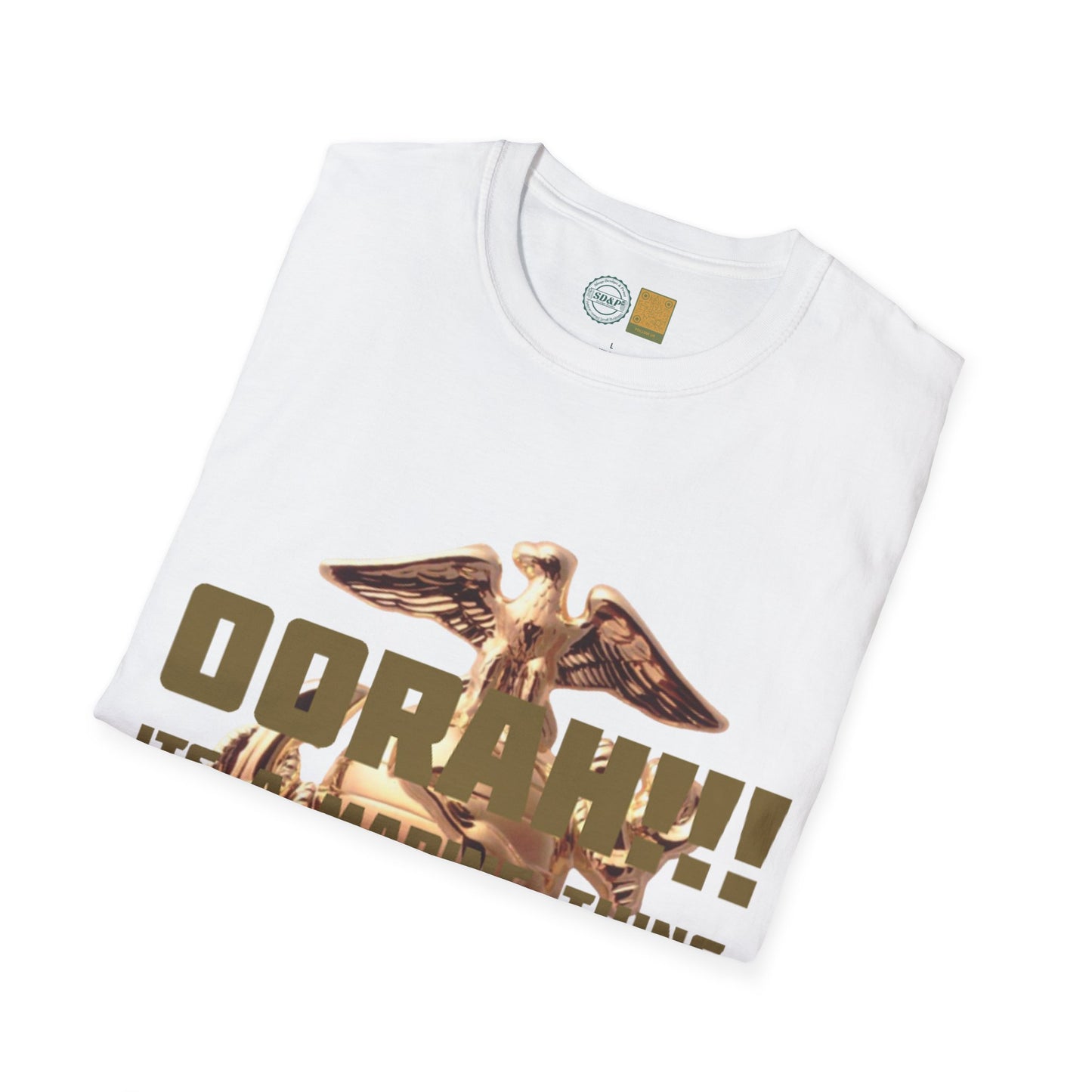 (Military Collection) Marine Corps Humor and funny collection 'Marine Thing' Unisex Softstyle T-Shirt