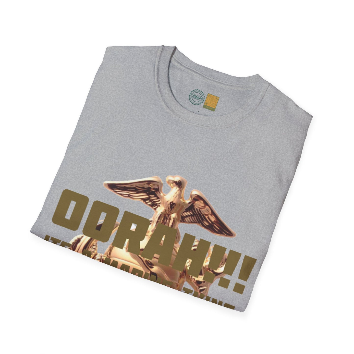 (Military Collection) Marine Corps Humor and funny collection 'Marine Thing' Unisex Softstyle T-Shirt