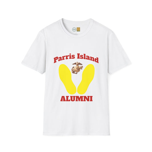 (Military Collection) Marine Corps Humor and funny collection 'Alumni' Unisex Softstyle T-Shirt