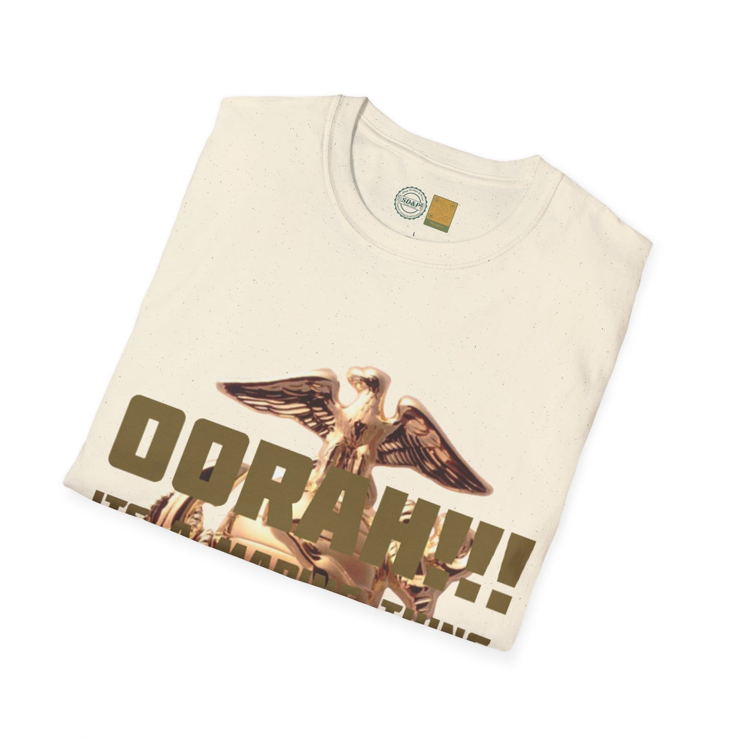 (Military Collection) Marine Corps Humor and funny collection 'Marine Thing' Unisex Softstyle T-Shirt