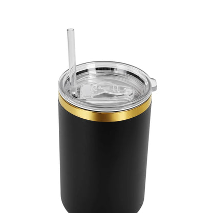 Laser Engraved Personalized 40oz (PLATED) Tumbler With Handle, Lid, & Straw